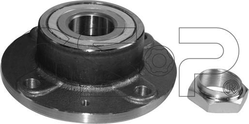 GSP 9232011K - Wheel hub, bearing Kit autospares.lv