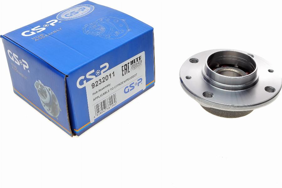 GSP 9232011 - Wheel Hub autospares.lv