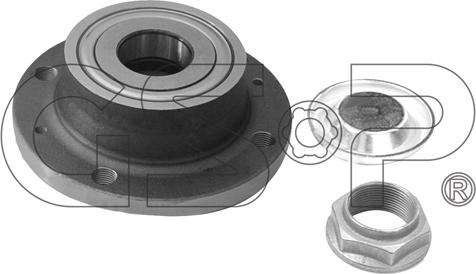 GSP 9232032K - Wheel hub, bearing Kit autospares.lv