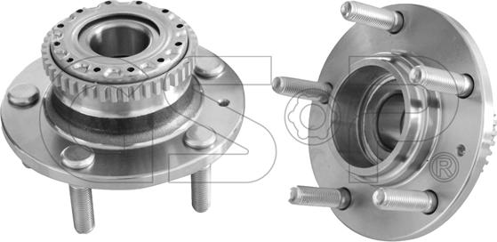 GSP 9232037 - Wheel hub, bearing Kit autospares.lv