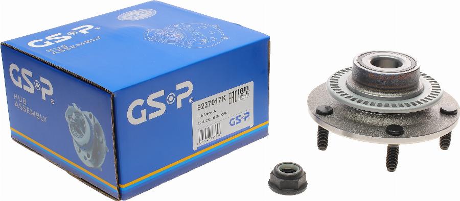 GSP 9237017K - Wheel hub, bearing Kit autospares.lv