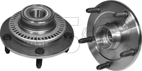 GSP 9237017 - Wheel hub, bearing Kit autospares.lv