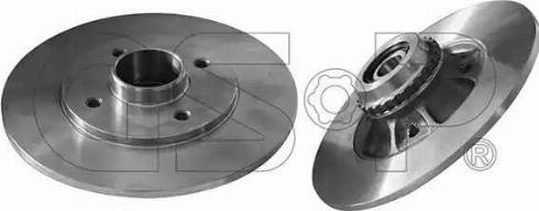 GSP 9225040 - Brake Disc autospares.lv