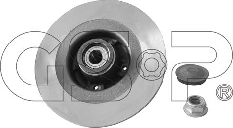 GSP 9225041K - Brake Disc autospares.lv