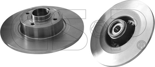 GSP 9225041 - Brake Disc autospares.lv