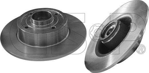 GSP 9225019 - Brake Disc autospares.lv