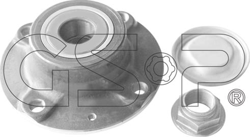 GSP 9225014K - Wheel hub, bearing Kit autospares.lv