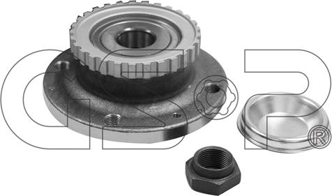 GSP 9225013K - Wheel Hub autospares.lv