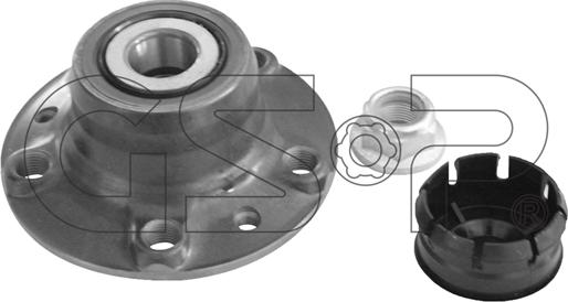 GSP 9225035K - Wheel hub, bearing Kit autospares.lv