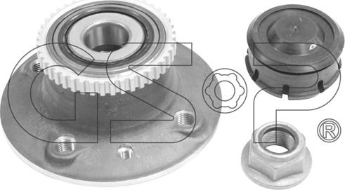 GSP 9225030K - Wheel hub, bearing Kit autospares.lv