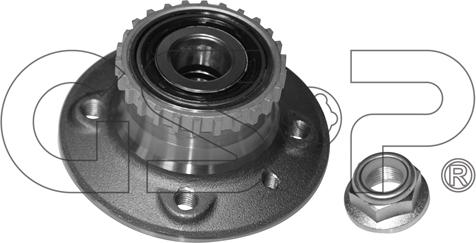 GSP 9225026K - Wheel hub, bearing Kit autospares.lv