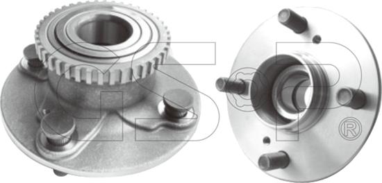 GSP 9228026 - Wheel hub, bearing Kit autospares.lv