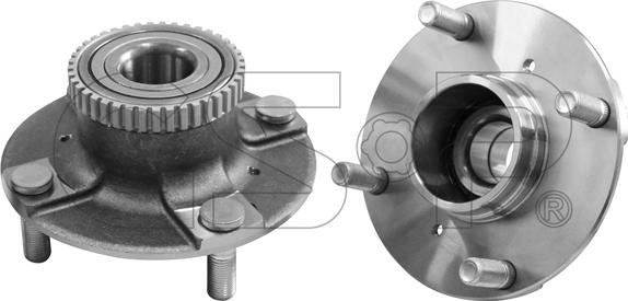 GSP 9228076 - Wheel hub, bearing Kit autospares.lv