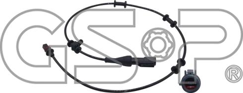 GSP 9A1297 - Sensor, wheel speed autospares.lv