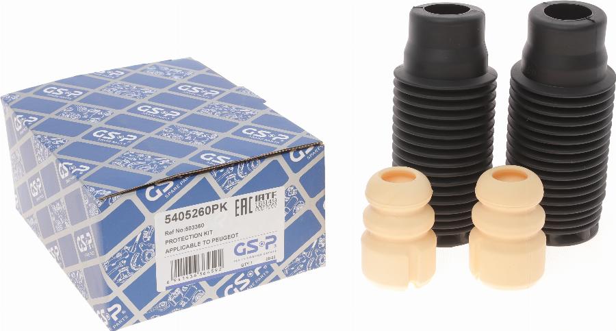 GSP 5405260PK - Dust Cover Kit, shock absorber autospares.lv