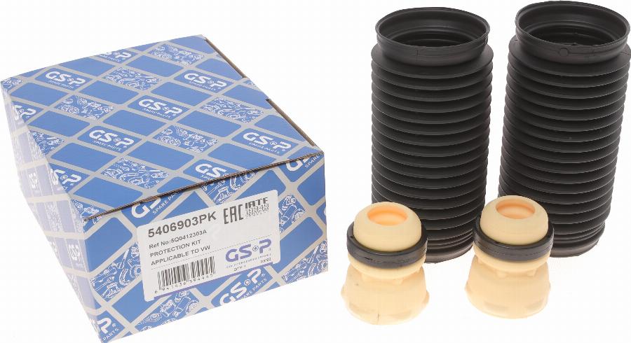 GSP 5406903PK - Dust Cover Kit, shock absorber autospares.lv