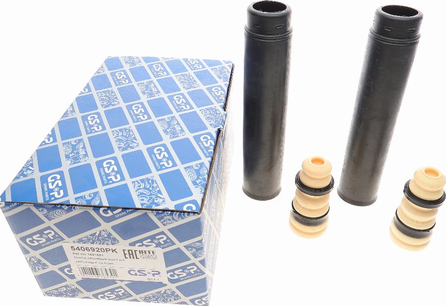 GSP 5406920PK - Dust Cover Kit, shock absorber autospares.lv