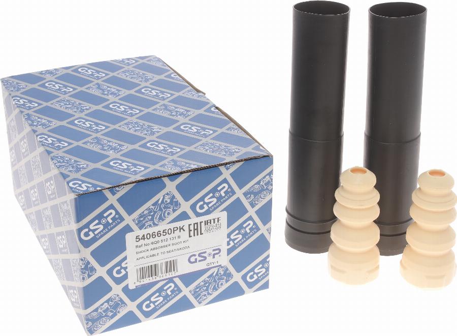 GSP 5406650PK - Dust Cover Kit, shock absorber autospares.lv