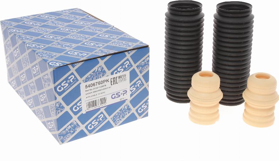 GSP 5406760PK - Dust Cover Kit, shock absorber autospares.lv