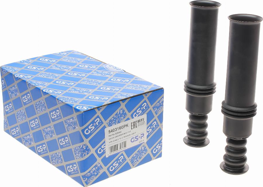 GSP 5403160PK - Dust Cover Kit, shock absorber autospares.lv