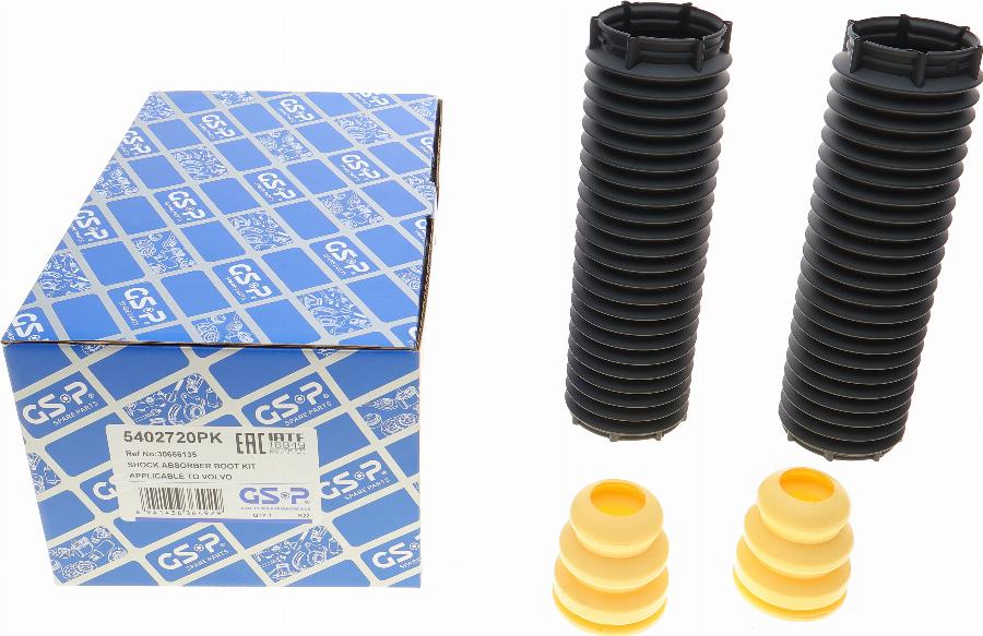 GSP 5402720PK - Dust Cover Kit, shock absorber autospares.lv