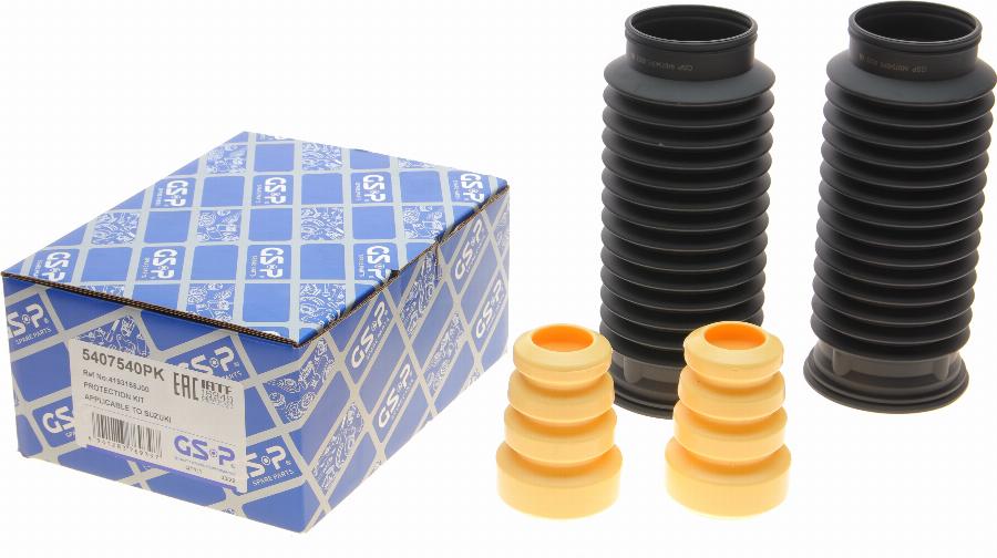 GSP 5407540PK - Dust Cover Kit, shock absorber autospares.lv