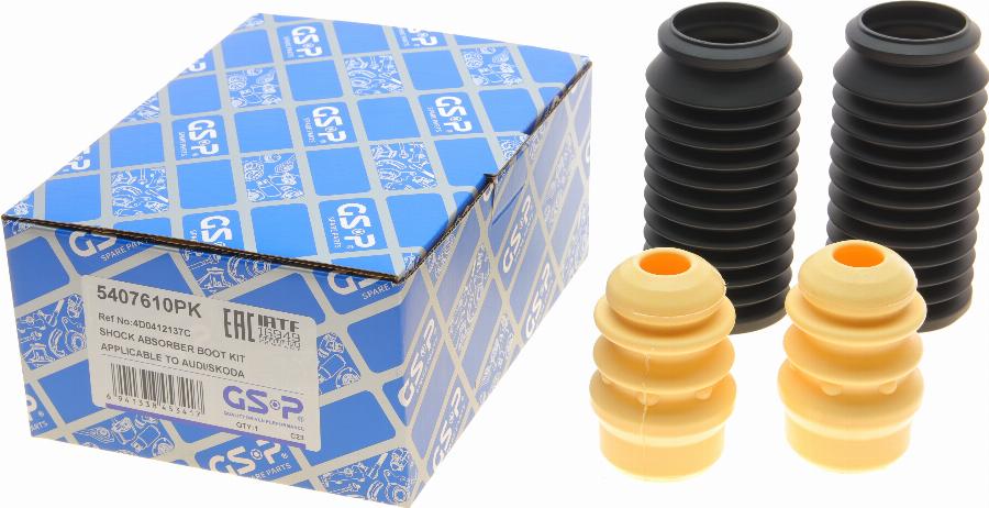 GSP 5407610PK - Dust Cover Kit, shock absorber autospares.lv