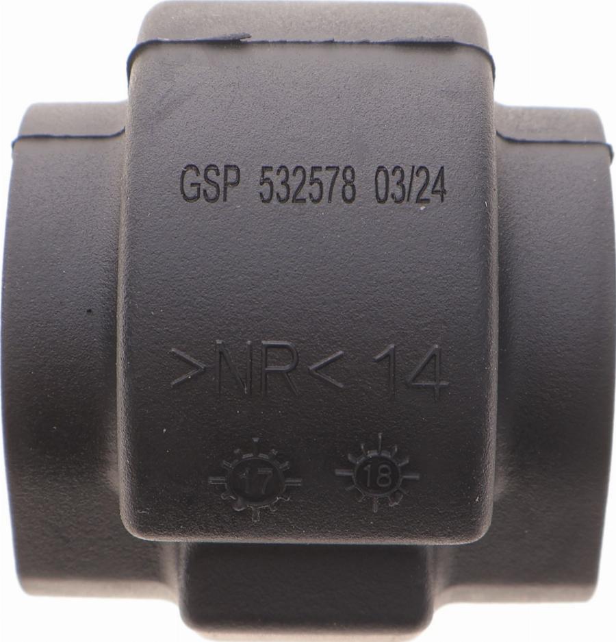 GSP 532578 - Bearing Bush, stabiliser autospares.lv