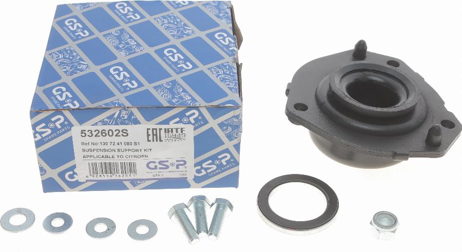 GSP 532602S - Top Strut Mounting autospares.lv