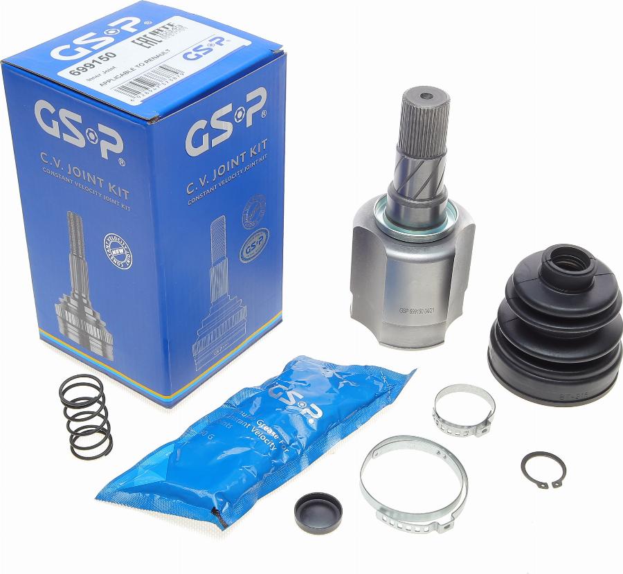 GSP 699150 - Joint Kit, drive shaft autospares.lv