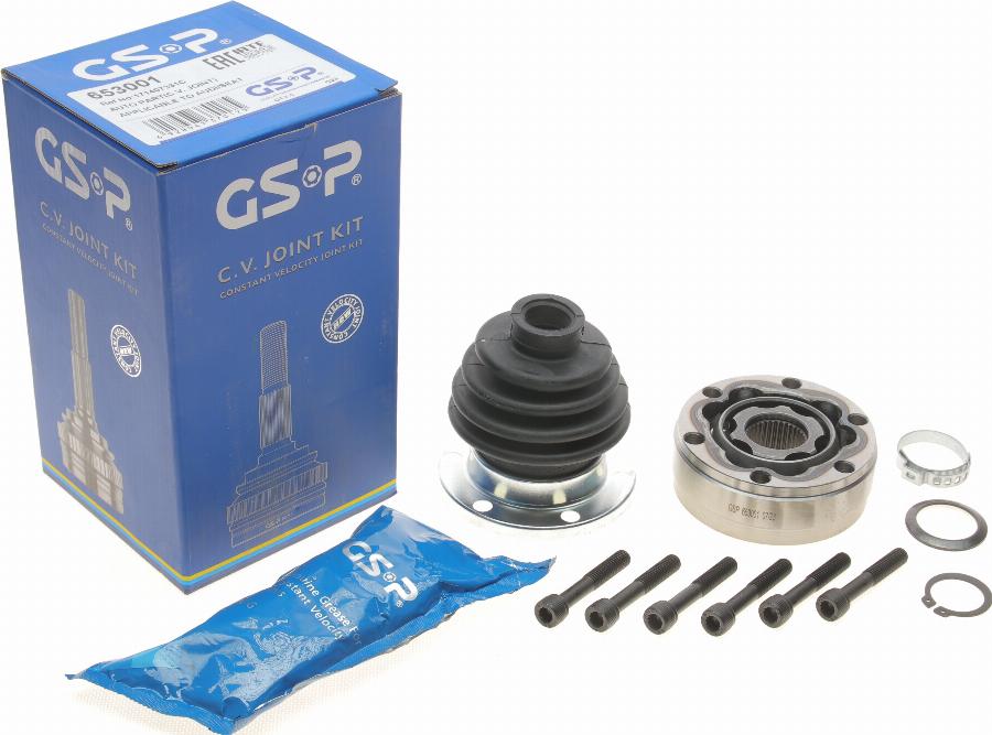 GSP 653001 - Joint Kit, drive shaft autospares.lv