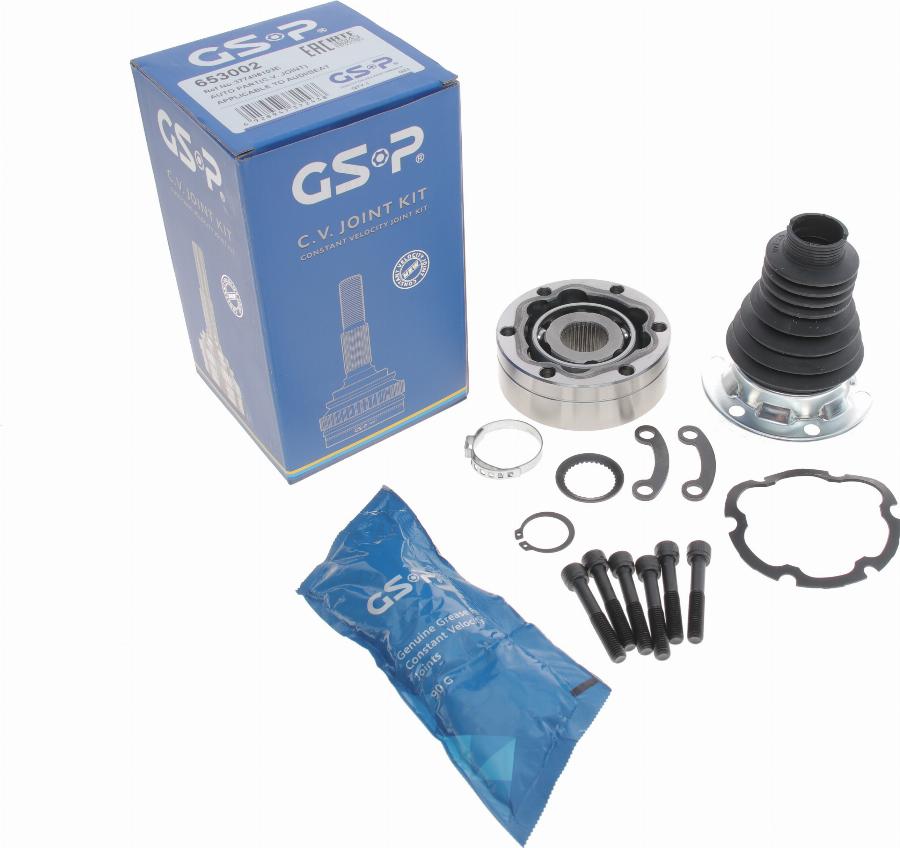 GSP 653002 - Joint Kit, drive shaft autospares.lv