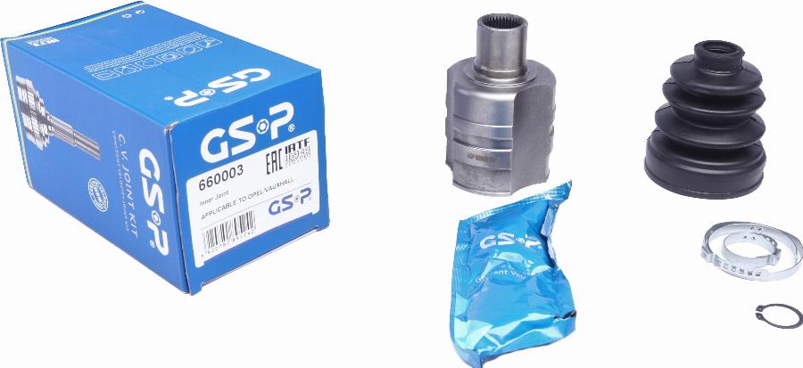 GSP 660003 - Joint Kit, drive shaft autospares.lv