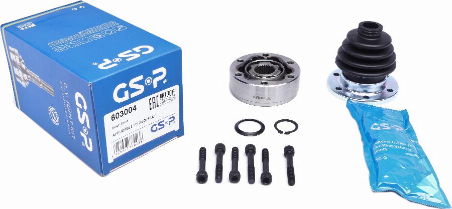 GSP 603004 - Joint Kit, drive shaft autospares.lv