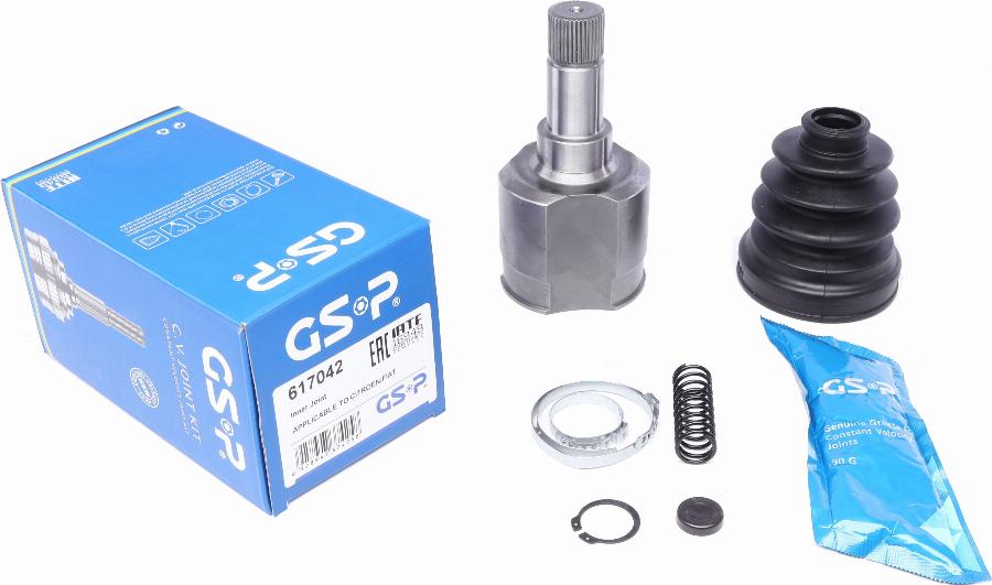 GSP 617042 - Joint Kit, drive shaft autospares.lv