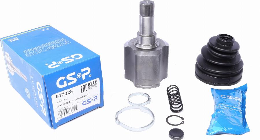 GSP 617028 - Joint Kit, drive shaft autospares.lv