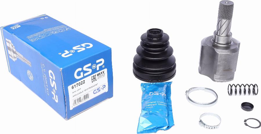 GSP 617022 - Joint Kit, drive shaft autospares.lv