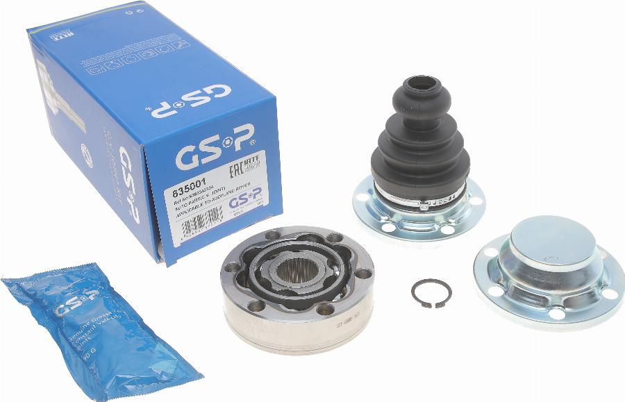 GSP 635001 - Joint Kit, drive shaft autospares.lv