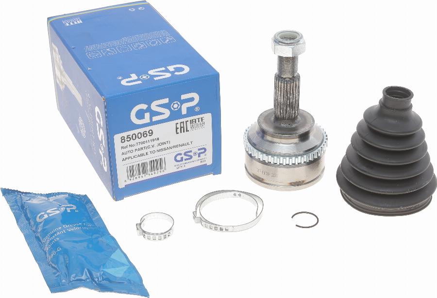 GSP 850069 - Joint Kit, drive shaft autospares.lv