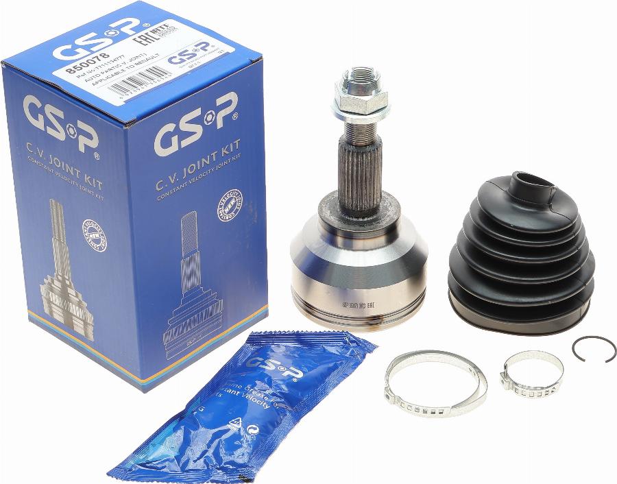 GSP 850078 - Joint Kit, drive shaft autospares.lv