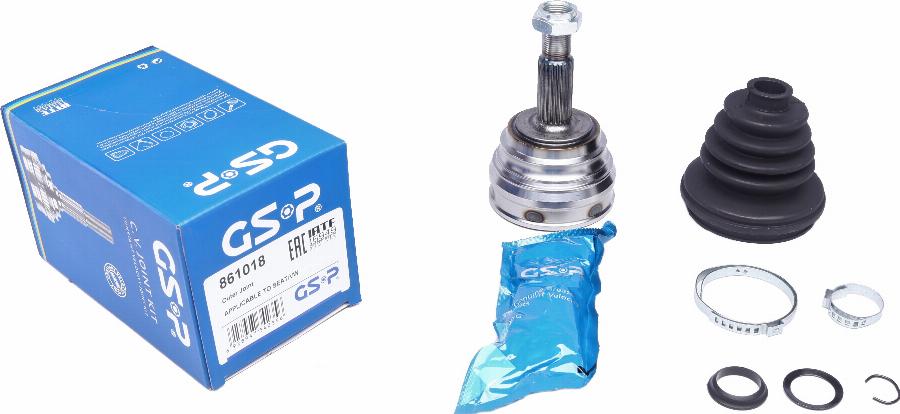 GSP 861018 - Joint Kit, drive shaft autospares.lv