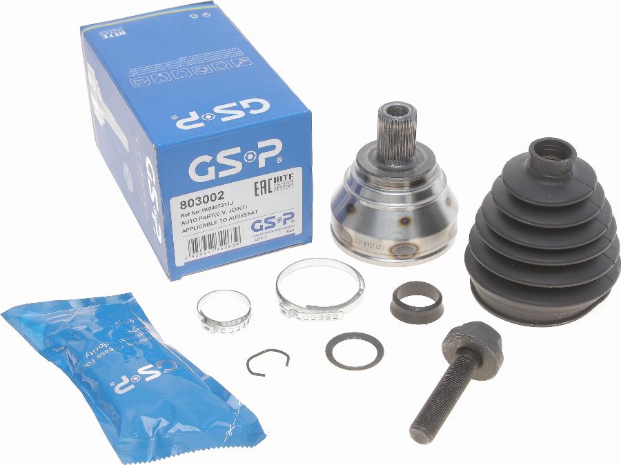 GSP 803002 - Joint Kit, drive shaft autospares.lv