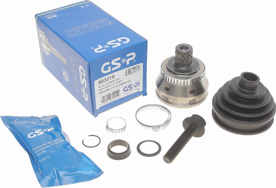 GSP 803019 - Joint Kit, drive shaft autospares.lv