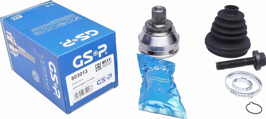 GSP 803013 - Joint Kit, drive shaft autospares.lv