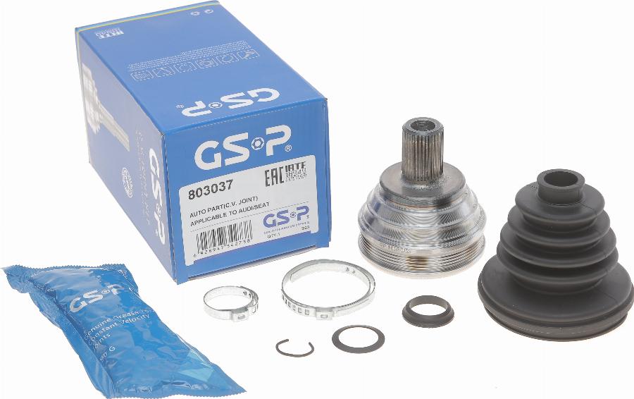 GSP 803037 - Joint Kit, drive shaft autospares.lv