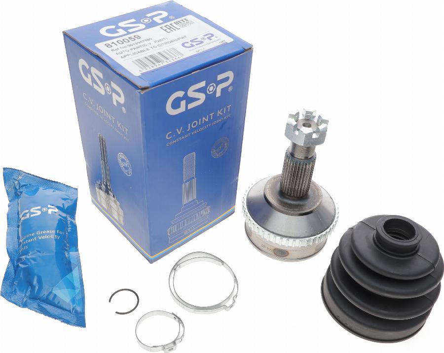 GSP 810059 - Joint Kit, drive shaft autospares.lv