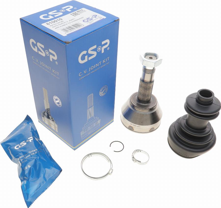 GSP 810010 - Joint Kit, drive shaft autospares.lv