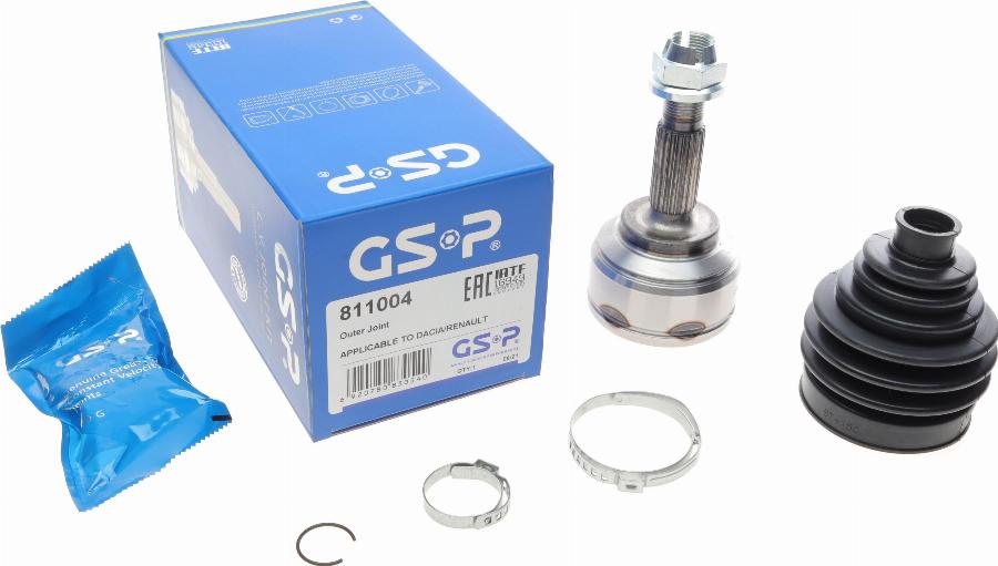 GSP 811004 - Joint Kit, drive shaft autospares.lv