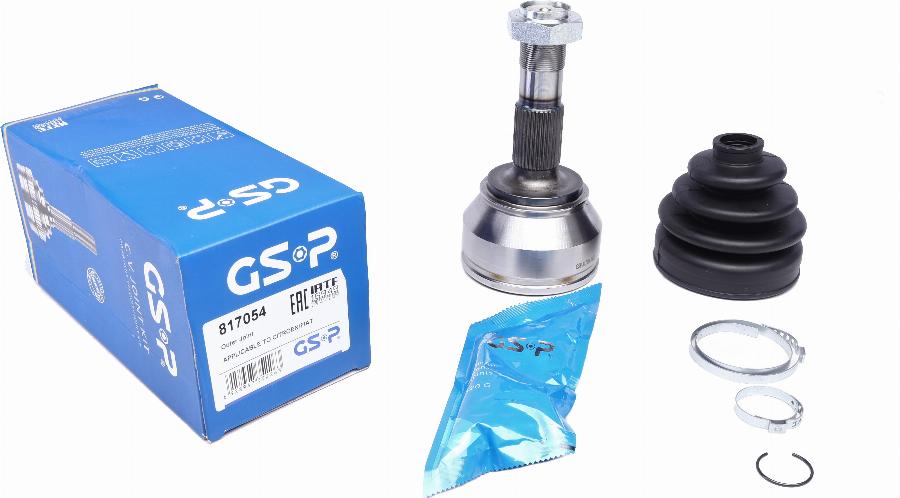 GSP 817054 - Joint Kit, drive shaft autospares.lv