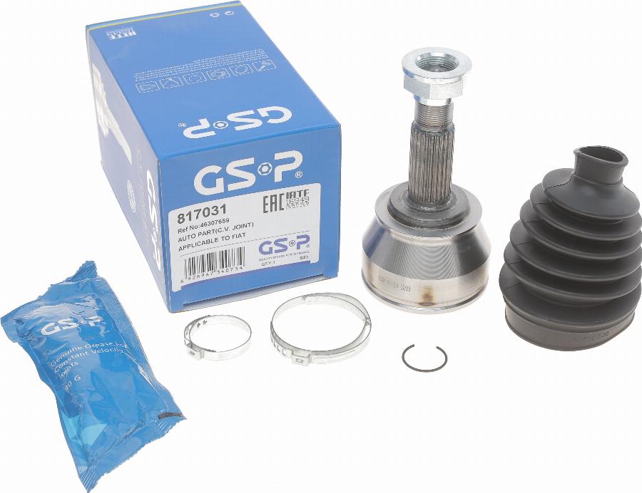 GSP 817031 - Joint Kit, drive shaft autospares.lv